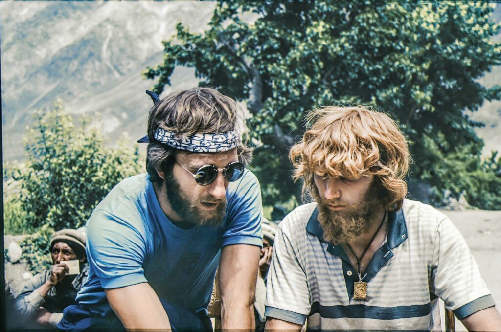 Robert Renzler und Thomas Burtscher in Pakistan 1985.