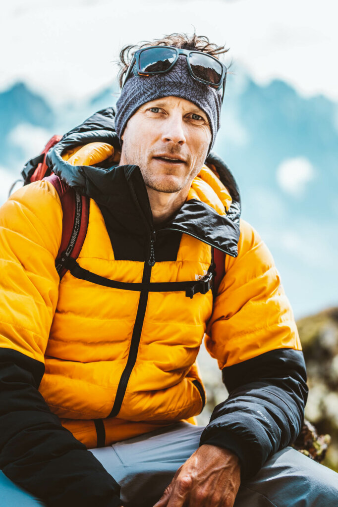 David Göttler, 43, Bergführer und Extrembergsteiger aus München, der grundsätzlich ohne zusätzlichen Sauerstoff unterwegs ist.
