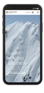 Ortovox Safety Academy LAB SNOW Digitale Ausbildungsplattform für Lawinensicherheit
