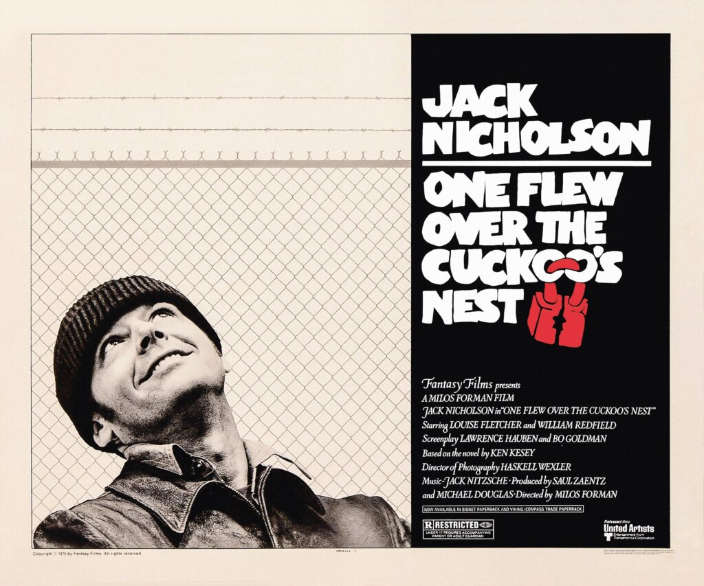Jack Nicholson Film: "Einer flog über das Kuckucksnest"