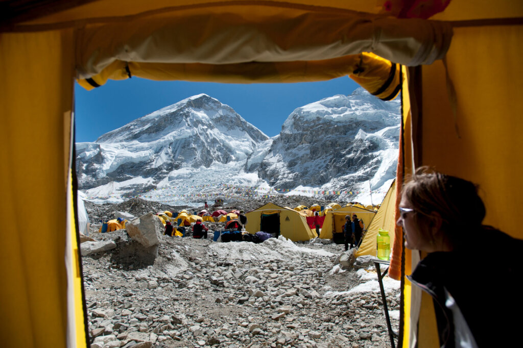 Mount Everest Basislager Billie Bierling
