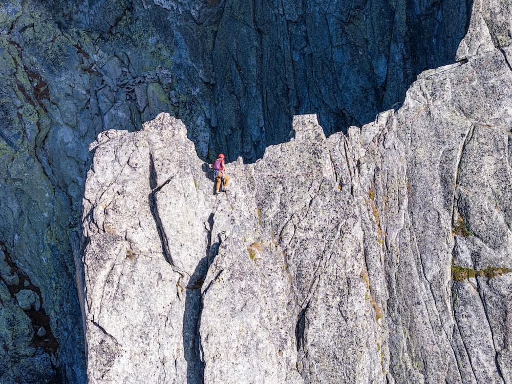 Viele Passagen kletterten die beiden Schweizer am laufenden Seil. Foto: Diego Schläppi