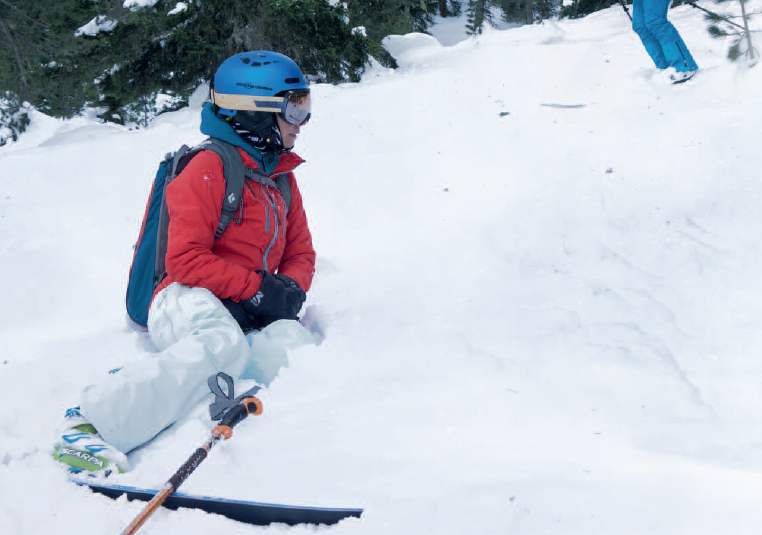 Ausgangssituation skiunfall und erste hilfe