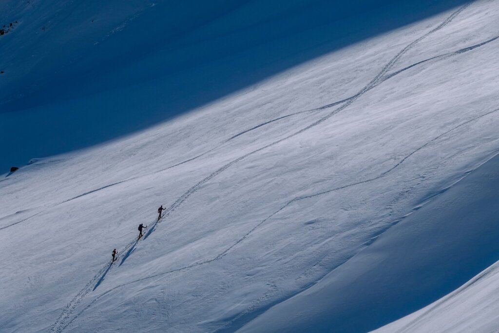 Skitour auf die Lüsener Spitze. Foto: Simon Schöpf