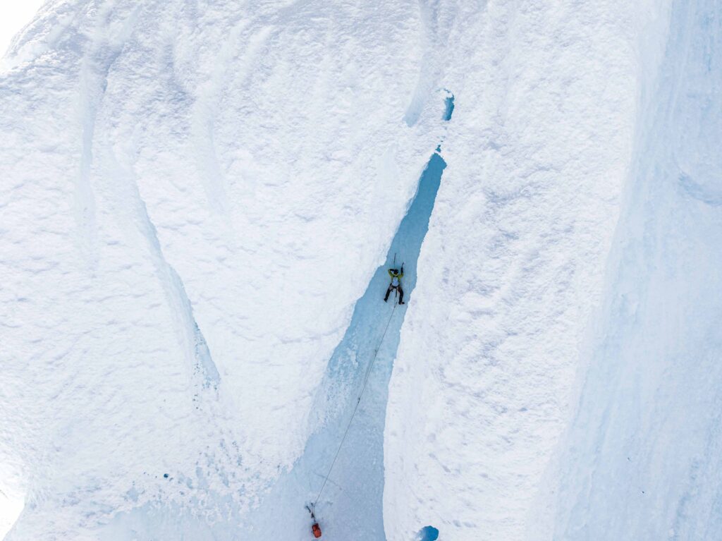 Colin Haley am Cerro Torre