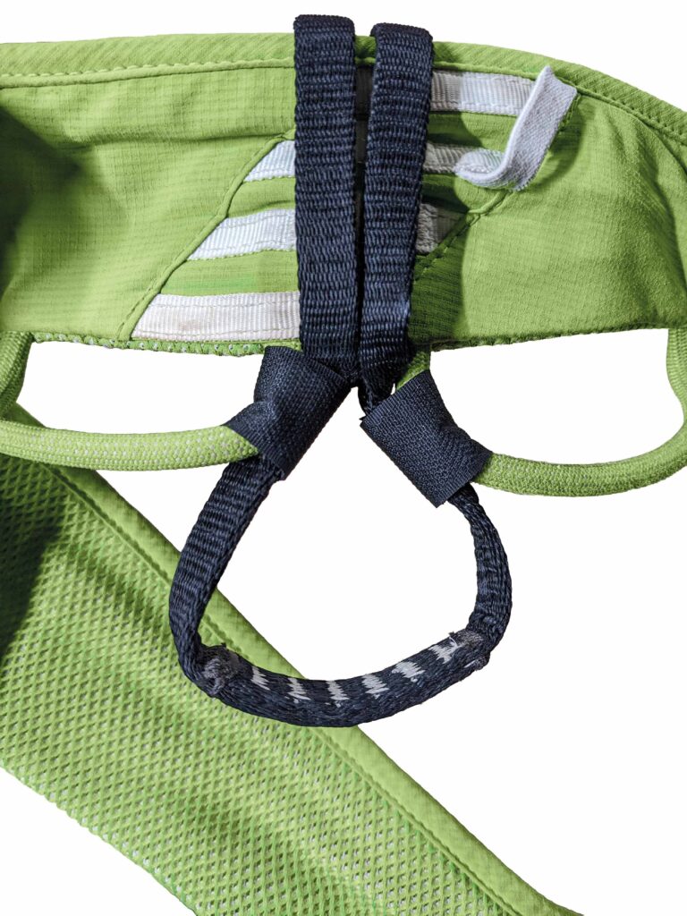 30-cm-Bandschlinge als zusätzliche, hochfeste Materialschlaufe